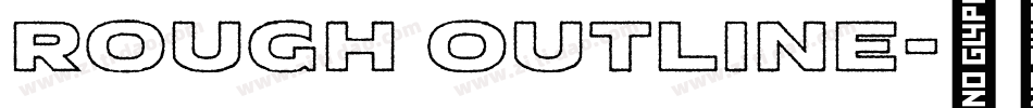 Rough Outline字体转换